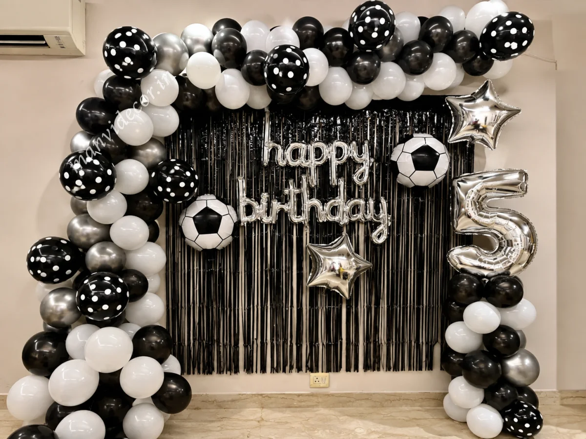 Football Birthday Party Decor