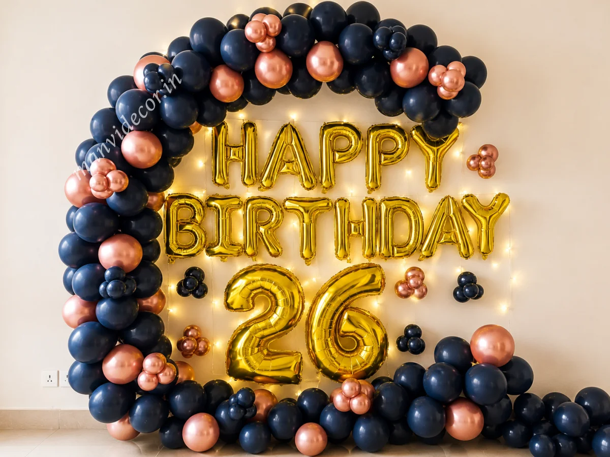 Half Ring Arch Birthday Decoration