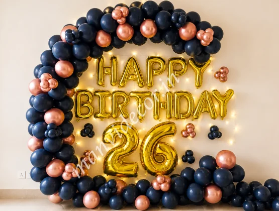 Half Ring Arch Birthday Decoration