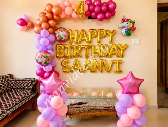 Magical Unicorn Birthday Decor