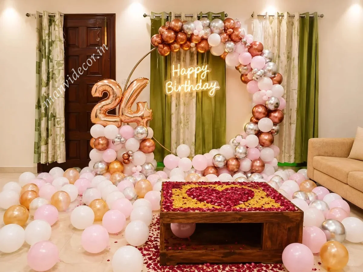 Girl birthday decoration