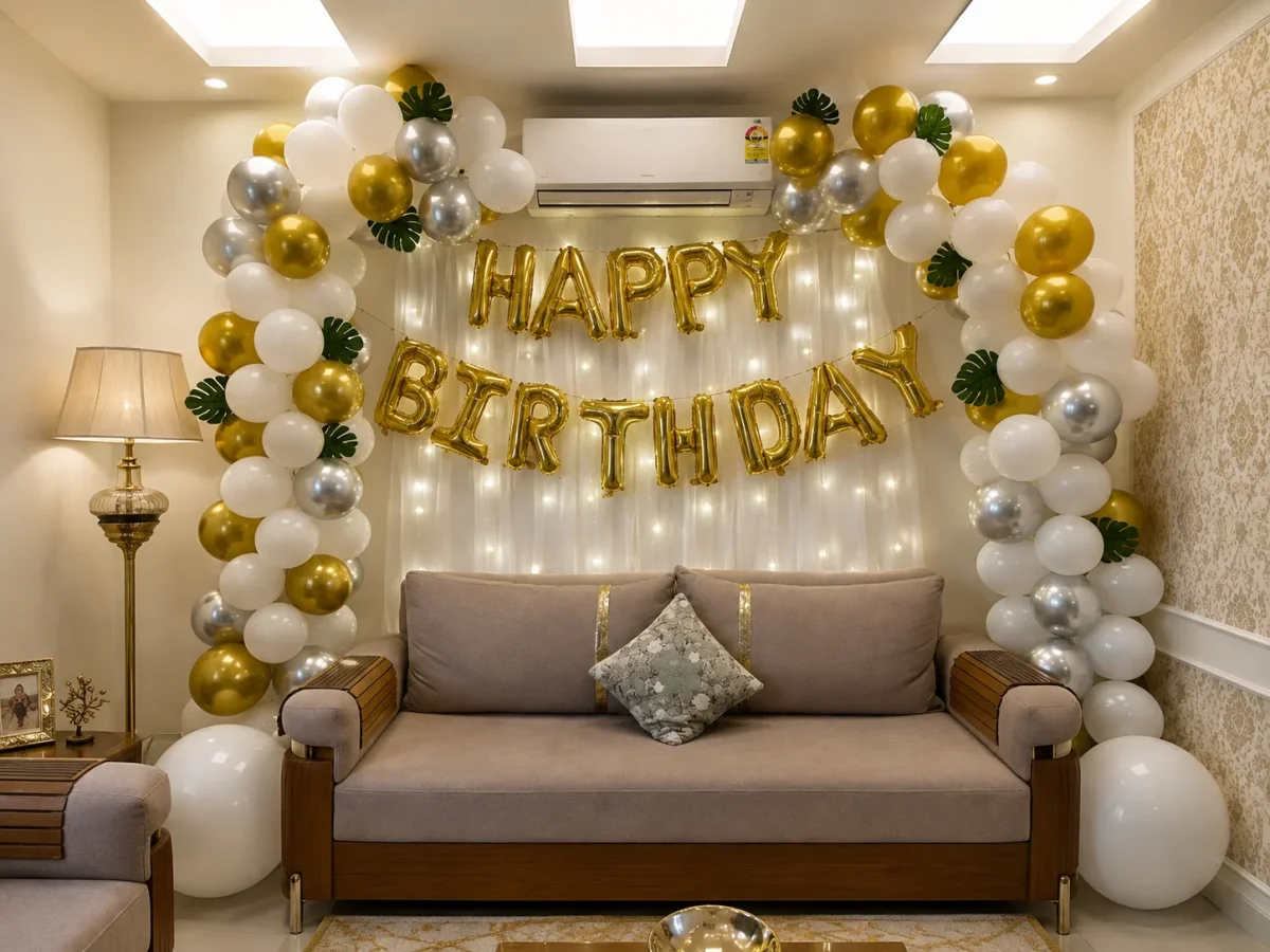 Birthday Decoration at home 