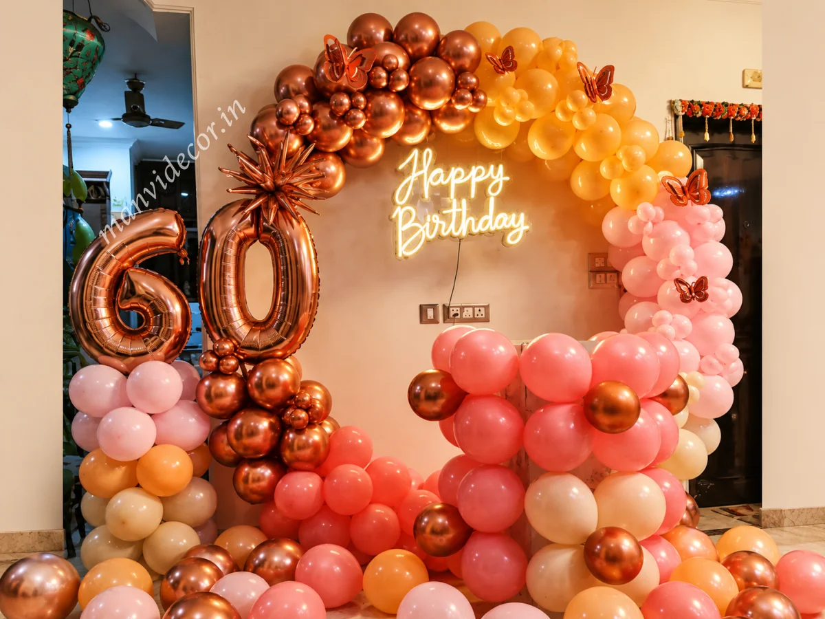 Royal Balloon Surprise Decor