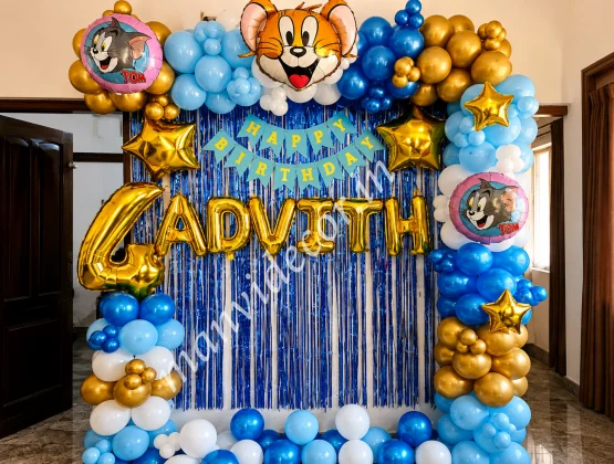 Tom And Jerry Theme Decoration