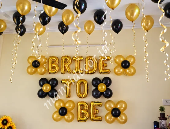 Bride To Be Simple Decoration