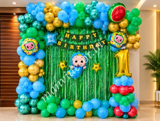 Cocomelon Surprise Birthday Decor